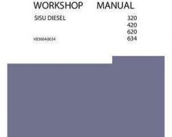 AGCO 320 420 620 634 Sisu Valmet Diesel Engine Service Manual