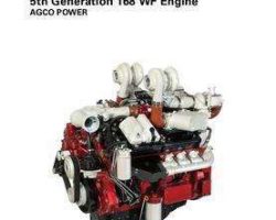 Massey Ferguson V837091141 Operator Manual - AGCO Power Sisu 5th Generation 168 WF Engine