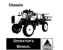 Willmar WR125234 Operator Manual - 8650 Eagle Sprayer (chassis)