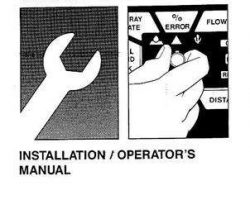 Willmar WR25391 Operator Manual - MT-5000 Micro-Trak (auto sprayer control system, 1990)