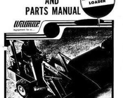 Willmar WRM25000 Operator Manual - Wrangler 3 Loader (gas, hysdrostatic, 1979)