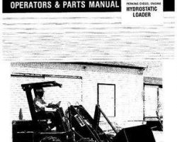 Willmar WRP0061 Operator Manual - Wrangler Loader (Perkins diesel, hydrostatic, 1980)