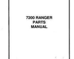 Willmar WRP0393A Parts Book - 7200 Ranger Sprayer (1996)