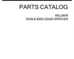 Willmar WRP0398B Parts Book - 8400 Eagle Sprayer (liquid)