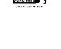 Willmar WRP0408A Operator Manual - 4500 Wrangler Loader (2005)