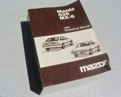 1991 Mazda 626 & MX-6 Workshop Service Manual