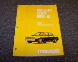 1996 Mazda 626 & MX-6 Wiring Diagram Manual