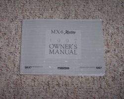 1997 Mazda MX-6 Owner's Manual