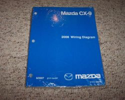 2008 Mazda CX-9 Wiring Diagrams Manual