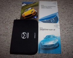 2010 Mazda MX-5 Owner's Manual Set