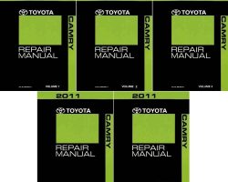 2011 Toyota Camry Service Repair Manual