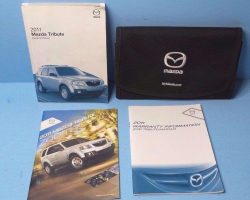 2011 Mazda Tribute Owner's Manual Set