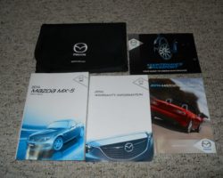 2014 Mazda MX-5 Owner's Manual Set