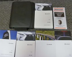 2016 Lexus RX350 Owner's Manual Set