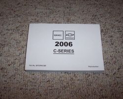 2006 GMC Topkick Owner's Manual