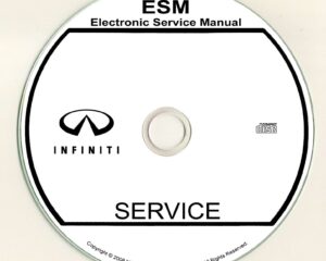 2003 Infiniti QX4 Service Manual CD