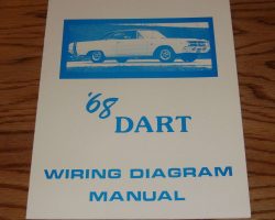 1968 Dodge Dart Wiring Diagram Manual