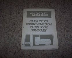 1995 Ford F-250 Truck Engine/Emissions Facts Book Summary