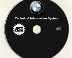 2012 BMW X5, X5M, X6 & X6M Service Manual CD