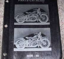 1948 Harley-Davidson Panhead Big Twin Engine Parts Catalog