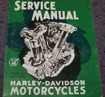 1943 Harley-Davidson Big Twin Engine Service Manual