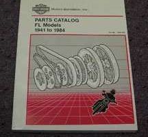 1949 Harley-Davidson Hydra-Glide FL Models Parts Catalog