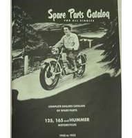 1949 Harley-Davidson Model 125 Parts Catalog