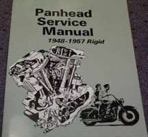 1949 Harley-Davidson FL Models with the Panhead Engine Shop Service Repair Manual