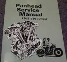 1948 Harley-Davidson Panhead Rigid Engine Service Manual