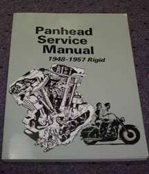 1956 Harley-Davidson Panhead Rigid Engine Service Manual