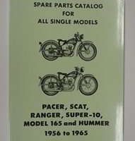 1963 Harley-Davidson Pacer Parts Catalog