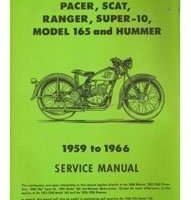 1958 Harley-Davidson Model 165 Service Manual