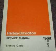 1963 Harley-Davidson Duo-Glide Motorcycles with the Panhead Engine Service Manual