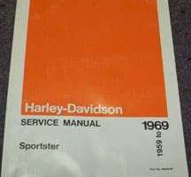 1955 Harley-Davidson Model KH Service Manual