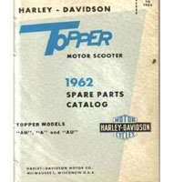 1961 Harley Davidson Topper Scooter Parts Catalog