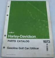 1964 Harley-Davidson Gas Golf Car & Utilicar Parts Catalog