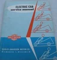 1973 Harley-Davidson Electric Golf Car Service Manual