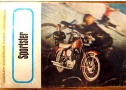 1969 Harley Davidson Sportster Owner's Manual