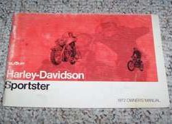 1972 Harley Davidson Sportster Owner's Manual