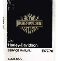 1978 Harley-Davidson XLCR-1000 Model Service Manual