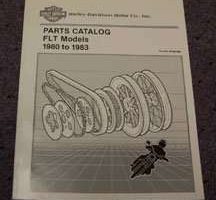 1980 Harley-Davidson Electra Glide FLT Models Parts Catalog