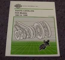 1985 Harley-Davidson FXR Models Parts Catalog