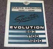 1990 Harley-Davidson Sportster Parts Catalog