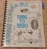 1986 Harley Davidson Electra Glide Touring Models Electrical Wiring Diagrams Manual