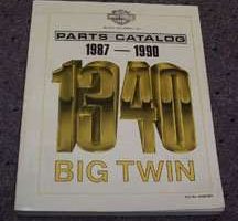 1989 Harley-Davidson FLT Models 1340 Big Twin Engine Parts Catalog