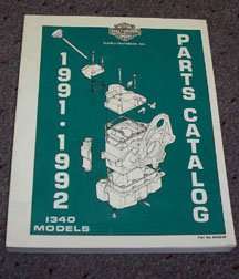 1991 Harley-Davidson FLT Models 1340 Models Parts Catalog
