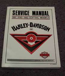 1992 Harley-Davidson Softail Models Service Manual