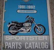 1992 Harley-Davidson Sportster Parts Catalog