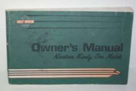 1991 Harley Davidson Touring Models Owner's Manual