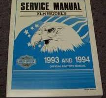 1993 Harley-Davidson XLH Models Service Manual